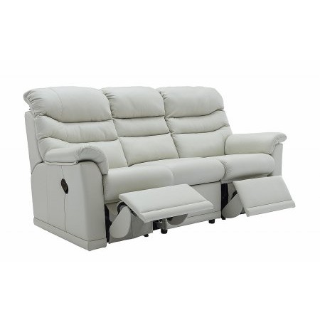 G Plan Upholstery - Malvern 3 Seater Leather Reclining Sofa