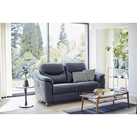 G Plan Upholstery - Jackson 2 Seater Leather Sofa