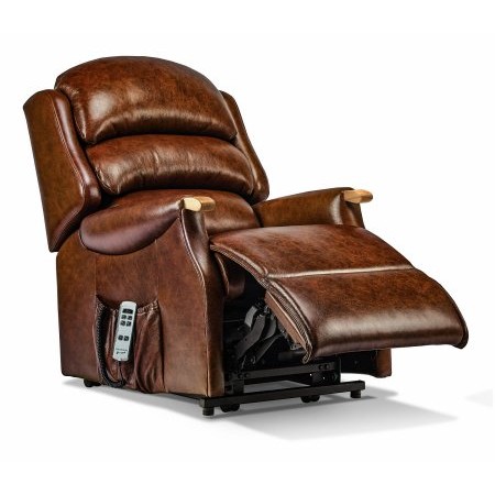 Sherborne - Malham Small Leather Electric Riser Recliner
