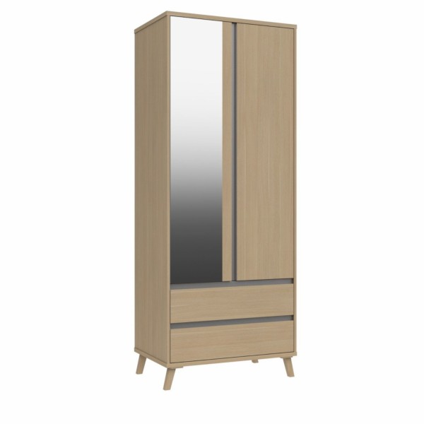 Sturtons - Ashurst 2 Door Mirrored Combi Robe