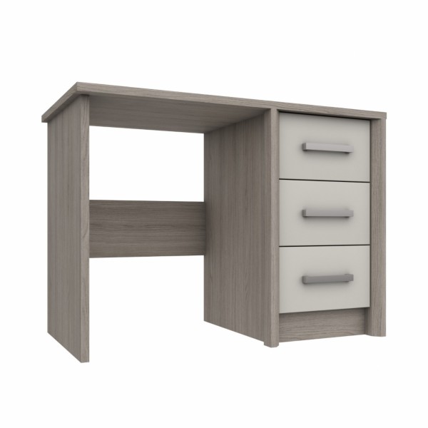 Sturtons - Burley 3 Drawer Dressing Table White Grey