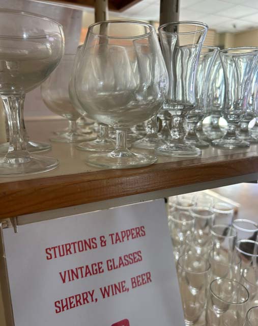 Sturtons - Glasses - Now £0.50p Each