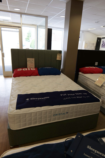 Sleepeezee - Crystal Turn 2 Drawer Kingsize Divan Set +