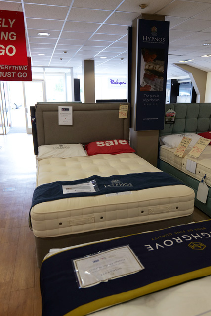 Hypnos - Cotton Deluxe 2 Drawer Kingsize Divan Set +