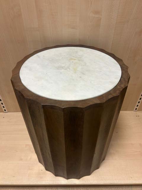 Sturtons - Round Wooden Lamp Table 