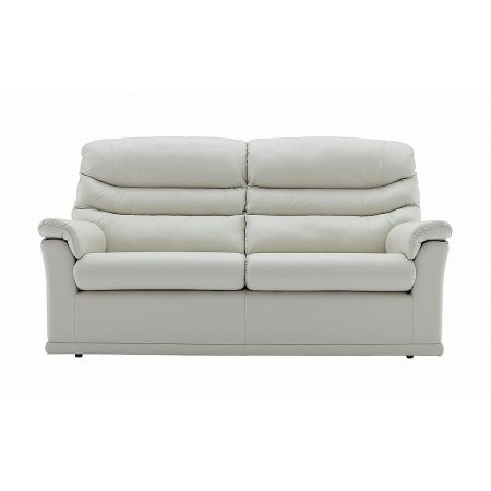 G Plan Upholstery - Malvern 3 Seater 2 Cushion Leather Sofa