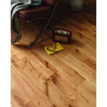 Flooring One - York Rustic Oak Solid Wood Flooring