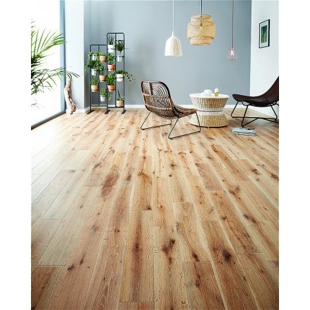 Woodpecker Flooring - York White Washed Oak Solid Wood Flooring