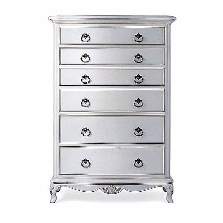 Willis And Gambier - Ivory 6 Drawer Chest