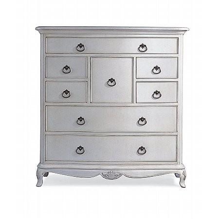 Willis And Gambier - Ivory 8 Drawer Chest