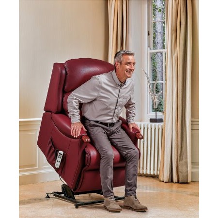 Sherborne - Malham Royale Leather Electric Riser Recliner