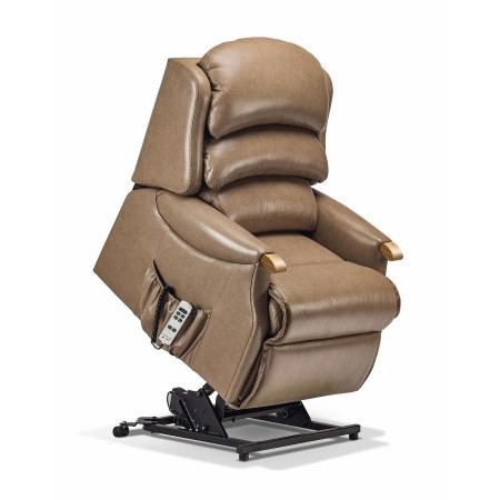 Sherborne - Malham Petite Leather Electric Riser Recliner