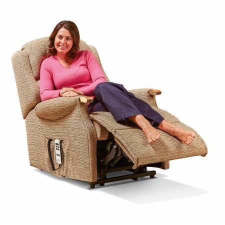 Sherborne - Malham Standard Fabric Electric Riser Recliner