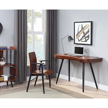 Jual - San Francisco PC714 Executive Desk in Walnut