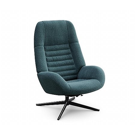 Kebe - Glove Fabric Recliner Chair