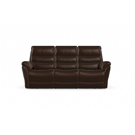 Lazboy - Anderson 3 Seater Leather Recliner Sofa