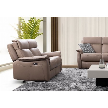 Sturtons - Marco 2 Seater Leather Reclining Sofa
