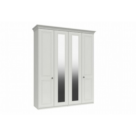 Sturtons - Milton Tall 4 Door Robe with 2 Mirrors