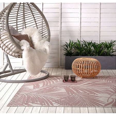 Asiatic Carpets - Patio Pink Palm Indoor Outdoor Rug
